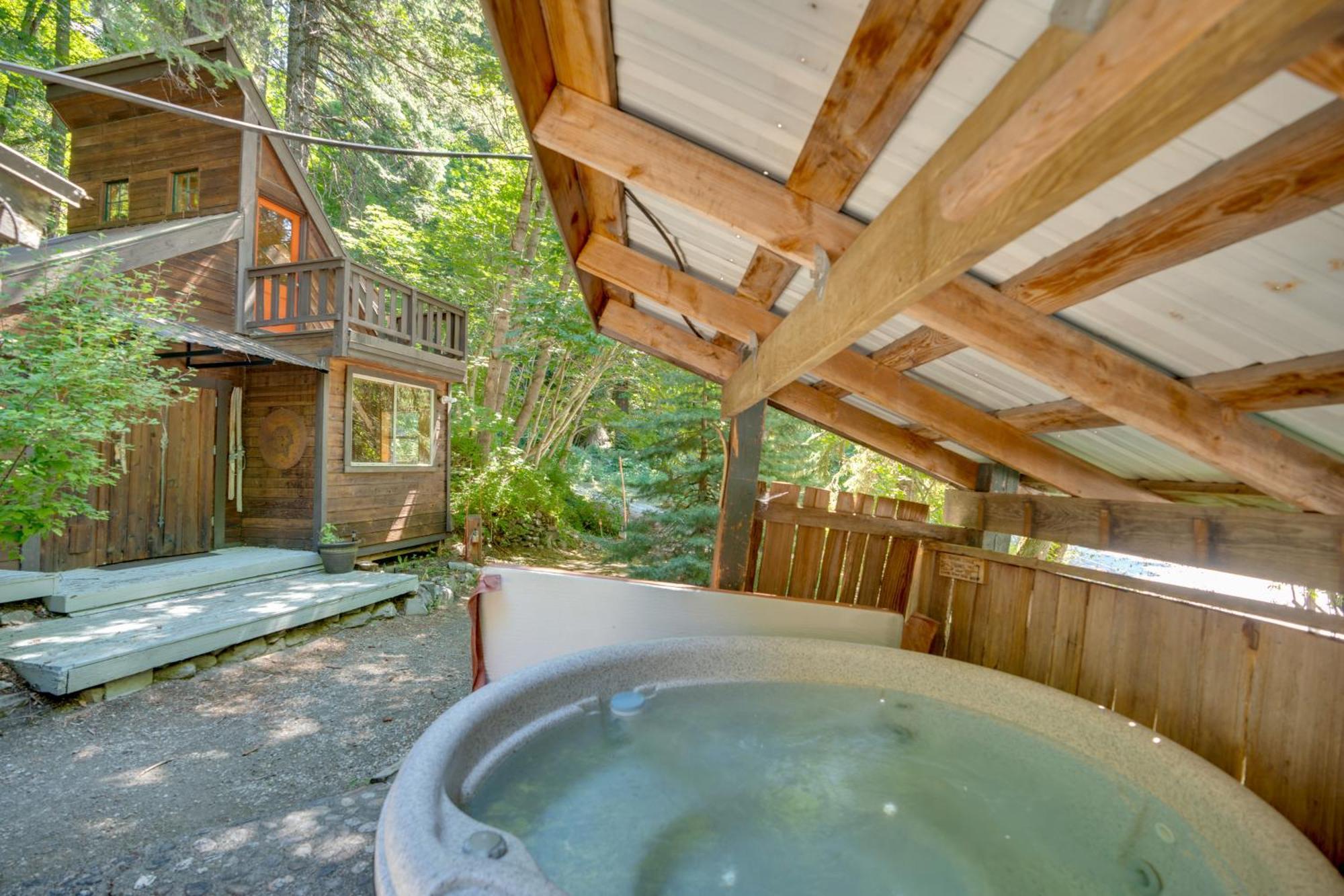 Leavenworth Cabin With Private Hot Tub! Luaran gambar